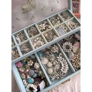 rhinestone  jewelry lot